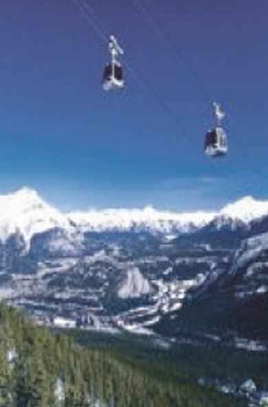 Sulphur Mountain gondola